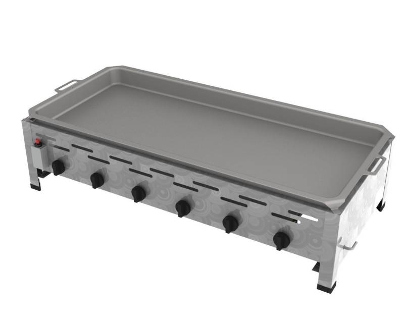 ChattenGlut Gasgrill ChattenGlut Gastrobräter 22kW mit Pfanne, BxTxH: 1140x530x270 cm von ChattenGlut