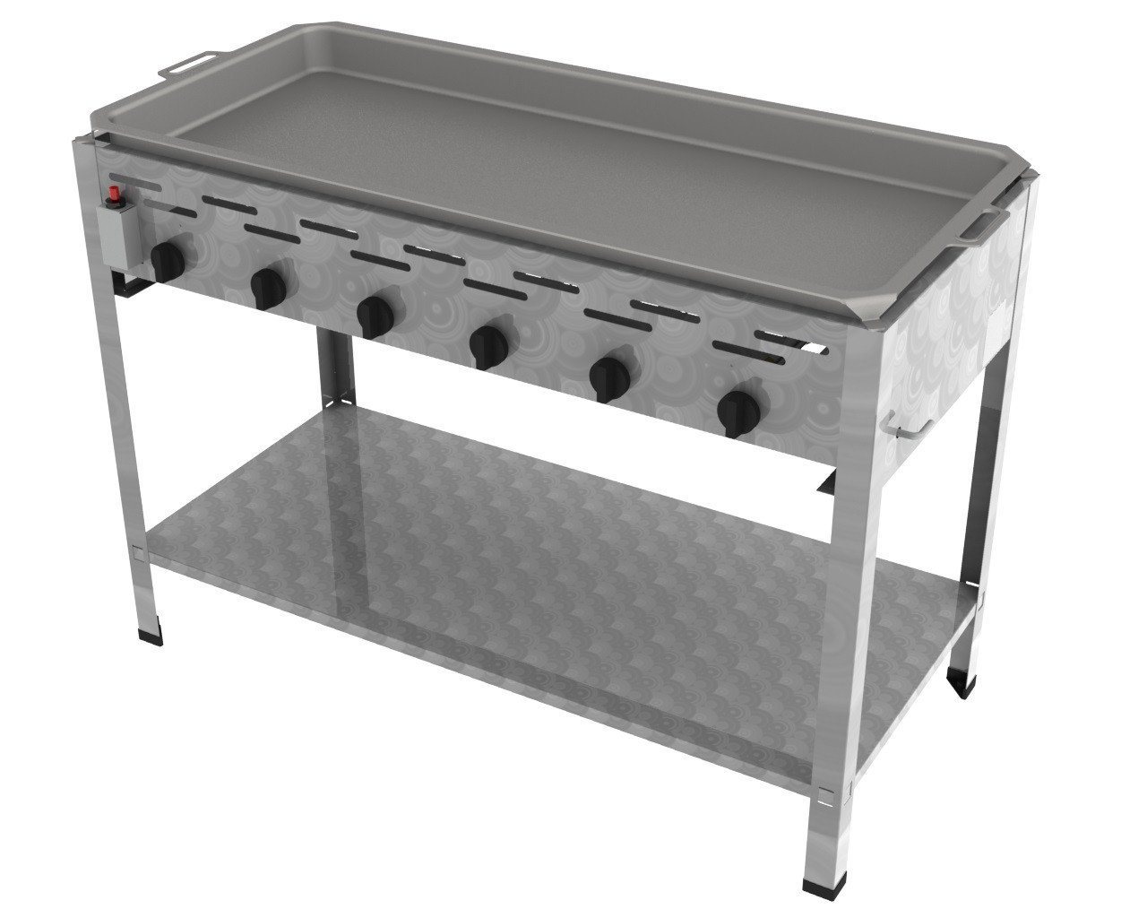 ChattenGlut Gasgrill ChattenGlut Gastrobräter 22kW mit Edelstahlpfanne, BxTxH: 1140x530x800 cm ChattenGlut Gasgrill ChattenGlut Gastrobräter 22kW mit Edelstahlpfanne, BxTxH: 1140x530x800 cm von ChattenGlut