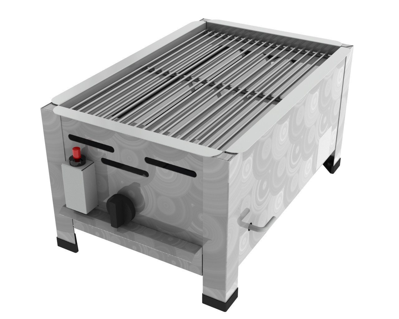 ChattenGlut Gasgrill ChattenGlut Gastrobräter 4,5kW mit Edelstahlrost, BxTxH: 340x530x270 cm ChattenGlut Gasgrill ChattenGlut Gastrobräter 4,5kW mit Edelstahlrost, BxTxH: 340x530x270 cm von ChattenGlut
