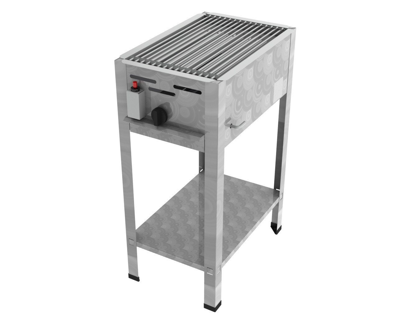 ChattenGlut Gasgrill ChattenGlut Gastrobräter 3,6kW mit Einzelne Edelstahlstäbe als Rost, BxTxH: 340x530x800 cm ChattenGlut Gasgrill ChattenGlut Gastrobräter 3,6kW mit Einzelne Edelstahlstäbe als Rost, BxTxH: 340x530x800 cm von ChattenGlut
