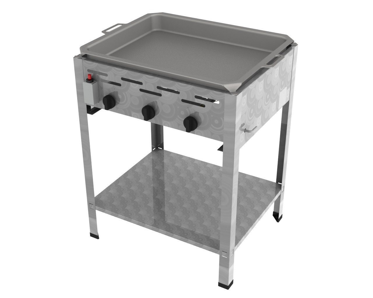 ChattenGlut Gasgrill ChattenGlut Gastrobräter 13,5kW mit Edelstahlpfanne, BxTxH: 650x530x800 cm ChattenGlut Gasgrill ChattenGlut Gastrobräter 13,5kW mit Edelstahlpfanne, BxTxH: 650x530x800 cm von ChattenGlut