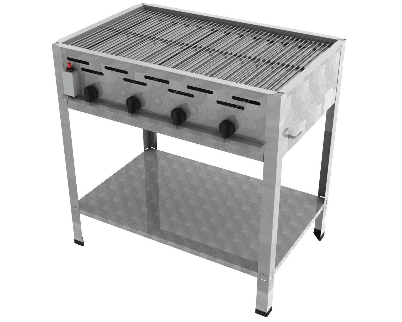 ChattenGlut Gasgrill ChattenGlut Gastrobräter 18kW mit Rost, BxTxH: 810x530x800 cm ChattenGlut Gasgrill ChattenGlut Gastrobräter 18kW mit Rost, BxTxH: 810x530x800 cm von ChattenGlut