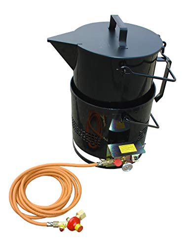 ChattenGlut Profi Vergussmassekocher Set 15 l Bitumenkocher 8 KW 15 Liter Asphaltkocher von ChattenGlut