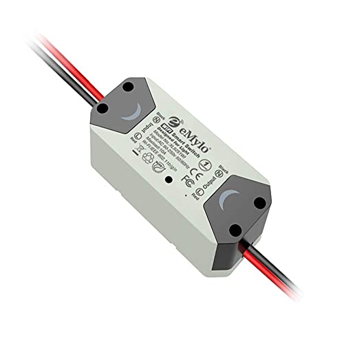 eMylo Wifi Schalter Wireless Relais Fernbedienung Lichtschalter Modul Smart Home Automation Outlet Timer Kompatibel mit Alexa, Google Home über iPhone Android (1 Pack) eMylo Wifi Schalter Wireless Relais Fernbedienung Lichtschalter Modul Smart Home Automation Outlet Timer Kompatibel mit Alexa, Google Home über iPhone Android (1 Pack) von Chatthen