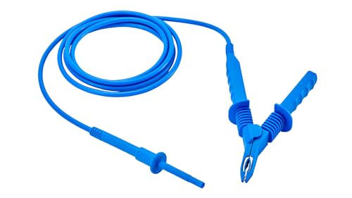 Chauvin Arnoux HV-Messleitung 15 kV (15m) mit Krokodilklemme (blau) von Chauvin Arnoux