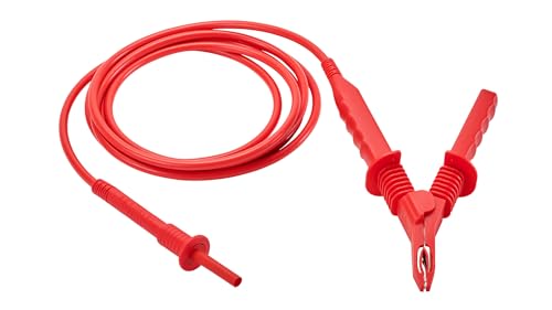 Chauvin Arnoux HV-Messleitung 5 kV (3m) mit Krokodilklemme (rot) von Chauvin Arnoux