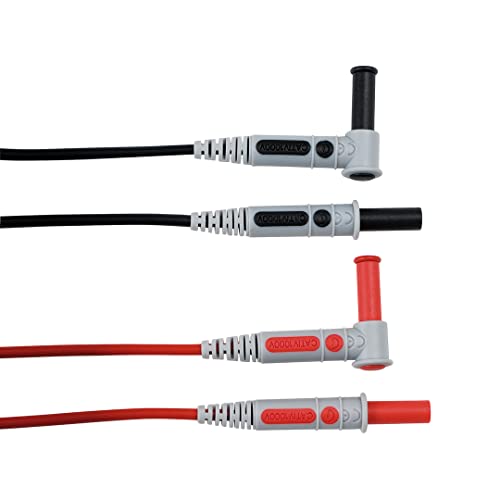 Chauvin Arnoux Messleitungs-Set [4mm Sicherheits-Stecker - 4mm Sicherheits-Buchse] 1.5m Rot, Schwarz von Chauvin Arnoux
