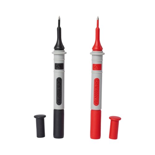 Chauvin Arnoux Prüfspitzen 2mm / 4mm-Buchse - CAT IV-1000V - rot+sw von Chauvin Arnoux