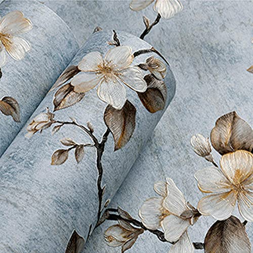 Chbrket Klebefolie Möbel Selbstklebende Folie Dekorfolie Für Küche Möbelfolie Wasserdicht Vinyl Hochglanz Blauer Retro 53X800CM Chbrket Klebefolie Möbel Selbstklebende Folie Dekorfolie Für Küche Möbelfolie Wasserdicht Vinyl Hochglanz Blauer Retro 53X800CM von Chbrket