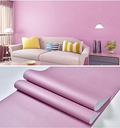 Chbrket Klebefolie Möbel Selbstklebende Folie Dekorfolie Für Küche Möbelfolie Wasserdicht Vinyl Hochglanz Dunkelpink 60X1200CM von Chbrket