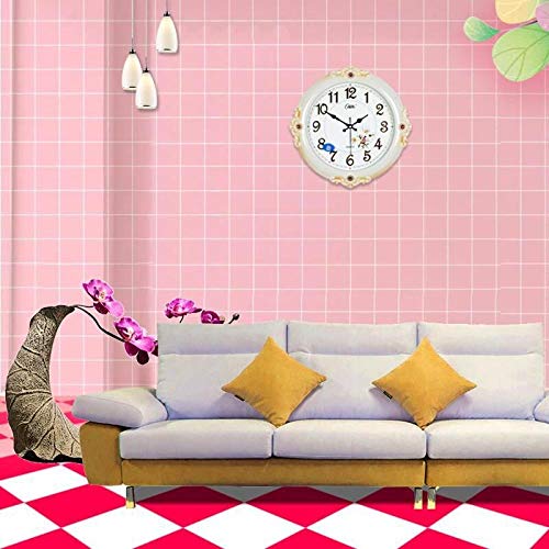 Chbrket Selbstklebende Klebefolie Möbelfolie Für Küche Wände Dekorfolie Diy Wasserdicht Pink Kariert 60X200CM von Chbrket