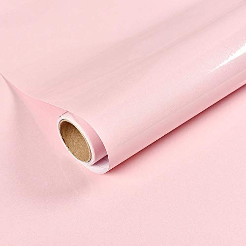 Chbrket Selbstklebende Klebefolie Möbelfolie Für Küche Wände Dekorfolie Diy Wasserdicht Rosa 60X300CM von Chbrket