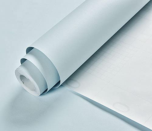 Chbrket Selbstklebende Möbelfolie Klebefolie Für Möbel Arbeitsplatte Couchtisch Bad Pvc Hellblau 60X600CM Chbrket Selbstklebende Möbelfolie Klebefolie Für Möbel Arbeitsplatte Couchtisch Bad Pvc Hellblau 60X600CM von Chbrket