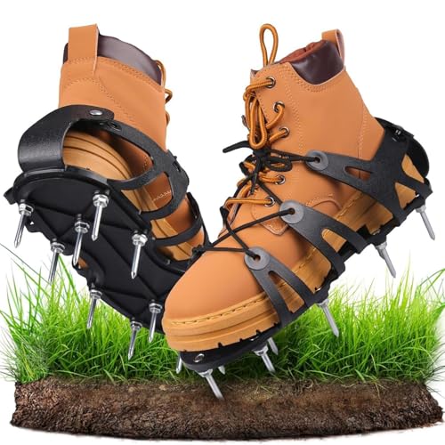 Chdnhe Aerationschuhe Für Rasen, Gartenbelüftungssandalen Rasenlüfter Werkzeug, Leichter Vertikutierer Zur Bodenlockerung Für Haus Hof Garten Landschaftsbau Männer Frauen Chdnhe Aerationschuhe Für Rasen, Gartenbelüftungssandalen Rasenlüfter Werkzeug, Leichter Vertikutierer Zur Bodenlockerung Für Haus Hof Garten Landschaftsbau Männer Frauen von Chdnhe