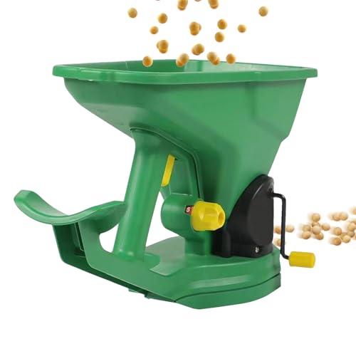 Chdnhe Handstreuer Für Rasen - Handheld Streugerät Für Rasen Und Garten | Ergonomisch Tragbares Gartengerät Für Garten Terrasse Gewächshaus von Chdnhe