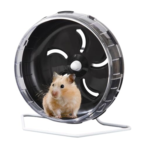 Chdnhe Kleines Hamsterrad - Leises Hamsterrad Mit Verstellbarem Ständer | Käfig Laufrad Spielzeug Kleintier Aktivitätszubehör Für Wohnheim Schlafzimmer Wohnzimmer Chdnhe Kleines Hamsterrad - Leises Hamsterrad Mit Verstellbarem Ständer | Käfig Laufrad Spielzeug Kleintier Aktivitätszubehör Für Wohnheim Schlafzimmer Wohnzimmer von Chdnhe