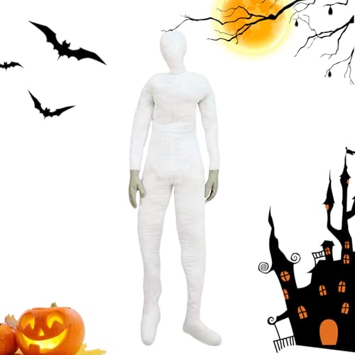 Chdnhe Mannequin Requisite, Gruselige Posierbare Leiche Deko Für Vorgarten, Unheimliches Rollenspiel Zubehör Für Horrorveranstaltungen Gruselhäuser Bühnenauftritte von Chdnhe