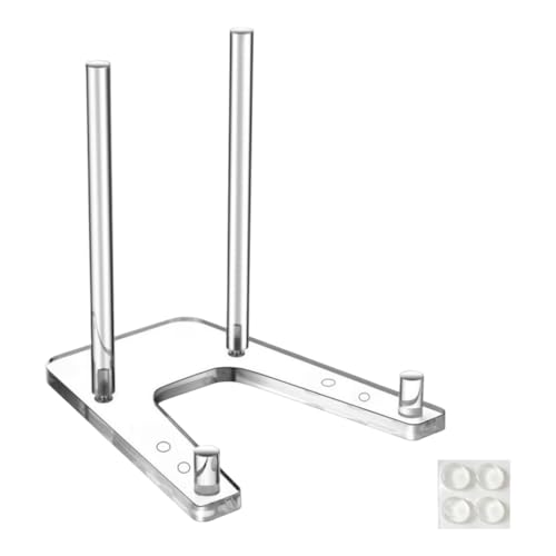 Chdnhe Plate Holder Stand,Klarer Acryl Ständer Als - Klare Halter Für Bilder Tablett Kunstwerke Postkarte Schreibtisch Album Handy Chdnhe Plate Holder Stand,Klarer Acryl Ständer Als - Klare Halter Für Bilder Tablett Kunstwerke Postkarte Schreibtisch Album Handy von Chdnhe