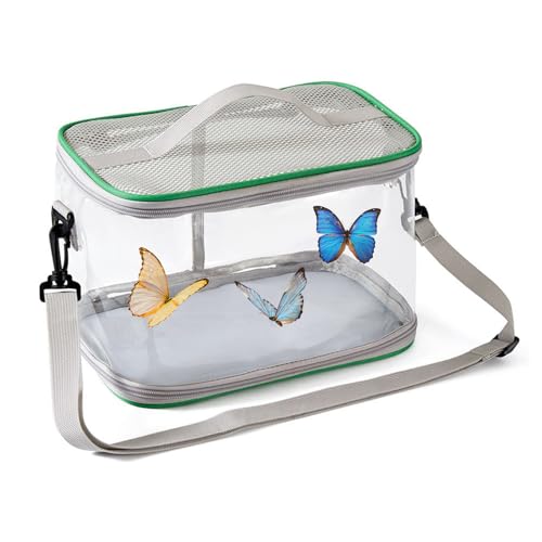 Chdnhe Schmetterlingsnetzkäfig,Monarch Haus Schmetterlingsfänger Gehege - Kleintierbehälter Terrarium Zur Beobachtung Erforschung Bildung Klassenzimmer Garten von Chdnhe