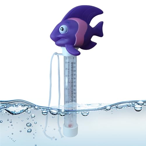 Schwimmendes Wasserthermometer | Floating Pool Thermometer | Cartoon Fish Schwimmbadthermometer Mit Schnur | Bruchsicher Temperaturmesser Für Innen und Außen Pools, Aquarien, Fischteiche Schwimmendes Wasserthermometer | Floating Pool Thermometer | Cartoon Fish Schwimmbadthermometer Mit Schnur | Bruchsicher Temperaturmesser Für Innen und Außen Pools, Aquarien, Fischteiche von Chdnhe