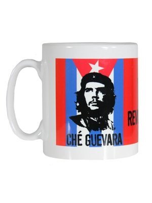 Che Guevara Tasse Revolution weiß. Offiziell lizenziert von Grindstore