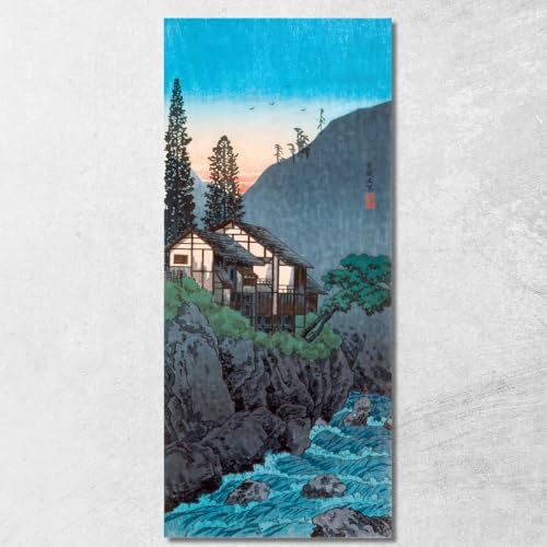 Hakone Hiroaki Takahashi, htk11 Kunstdruck auf Leinwand, Fine Art, gerahmt, fertig zum Aufhängen, handgefertigt, 50 x 20 cm Hakone Hiroaki Takahashi, htk11 Kunstdruck auf Leinwand, Fine Art, gerahmt, fertig zum Aufhängen, handgefertigt, 50 x 20 cm von CheQuadro!