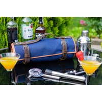 Barkeeper Canvas Tasche, Barista Accessoires, Barhocker, Personalisierte Rolle, Barmann Geschenk, Hochzeits Bar, Trauzeugen Geschenk von CheRollBag