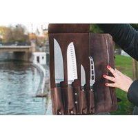 Geschenke Für Männer, Monogrammierte Messer Aufbewahrungsrolle, Herren Weihnachtsgeschenk, Geschenk Neujahr, Chef Messertasche, Reisetasche von CheRollBag