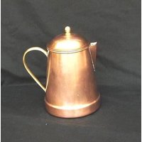 Kupfer Und Messing Teekanne Vintage Kessel Große French Style Kitchenalia von CheapVintageByJola