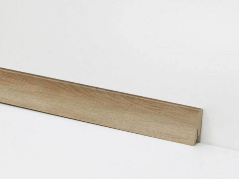 Check Sockelleiste Equipped– passend zu Check – Vinyl, Klickboden & andere Bodenbeläge, 1 Stück – 2400 x 58 x 18 mm, Clip- oder Klebemontage Check Sockelleiste Equipped– passend zu Check – Vinyl, Klickboden & andere Bodenbeläge, 1 Stück – 2400 x 58 x 18 mm, Clip- oder Klebemontage von Check