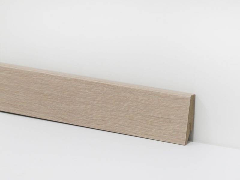 Check Sockelleiste Equipped– passend zu Check – Vinyl, Klickboden & andere Bodenbeläge, 1 Stück – 2400 x 58 x 18 mm, Clip- oder Klebemontage Check Sockelleiste Equipped– passend zu Check – Vinyl, Klickboden & andere Bodenbeläge, 1 Stück – 2400 x 58 x 18 mm, Clip- oder Klebemontage von Check