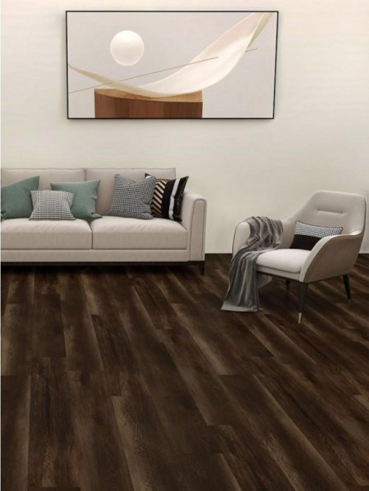 Check Vinylboden ,Vinyl XL >> Breitdiele 2451, 2452, 2453, 2454, 2455<< 1220x228x4,5 mm, (1-Stab Landhausdiele) inkl. Trittschalldämmung, In 1 Packung: 10 Stück, 2,782 m², 1 Packung: 10 Stück, 2,782 m², Check one von Check