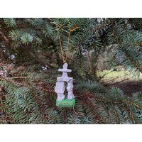 Vancouver Inukshuk Weihnachtsbaum Ornament von CheerGloryCrafts
