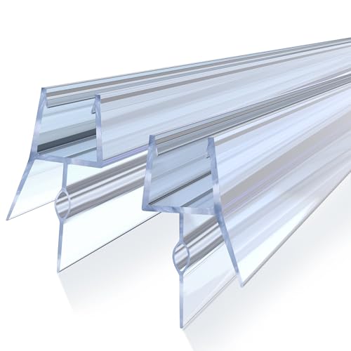 C-easb 2 x 100cm Duschdichtung für Duschtüren, Ersatz Duschtürdichtung für 5-8 mm Dusche Glastür, Premium Wasserabweiser Duschlippe für Duschkabine C-easb 2 x 100cm Duschdichtung für Duschtüren, Ersatz Duschtürdichtung für 5-8 mm Dusche Glastür, Premium Wasserabweiser Duschlippe für Duschkabine von Cheerhom