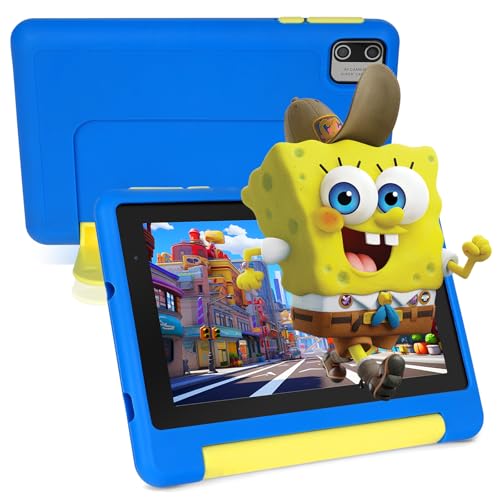 Freeski Kinder Tablet 7 Zoll, Tablet für Kinder mit Android 13 Quad Core, 8GB RAM+64GB ROM+128GB Erweiterbar, Wi-Fi, Bluetooth, Type-C, Blau Freeski Kinder Tablet 7 Zoll, Tablet für Kinder mit Android 13 Quad Core, 8GB RAM+64GB ROM+128GB Erweiterbar, Wi-Fi, Bluetooth, Type-C, Blau von Freeski