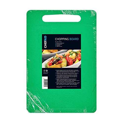 Chef Aid 10e21053 Poly Schneidebrett, grün von Chef Aid