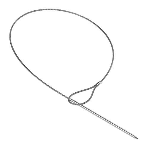Chef Aid - 2 Flexible, Extra-Lange Edelstahl-Brochettes, 72 cm, Modulierbar, Perfekt für BBQ. Robust & Leicht zu Reinigen, Ideal für Jedes Grillset oder Küchensammlung. von Chef Aid