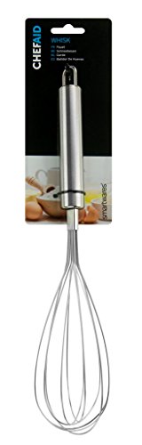 Chef Aid Edelstahl-Ballon-Schneebesen, 28,5 cm, ideal zum Mischen und Einrühren von Lebensmitteln, Saucen und Flüssigkeiten. von Chef Aid