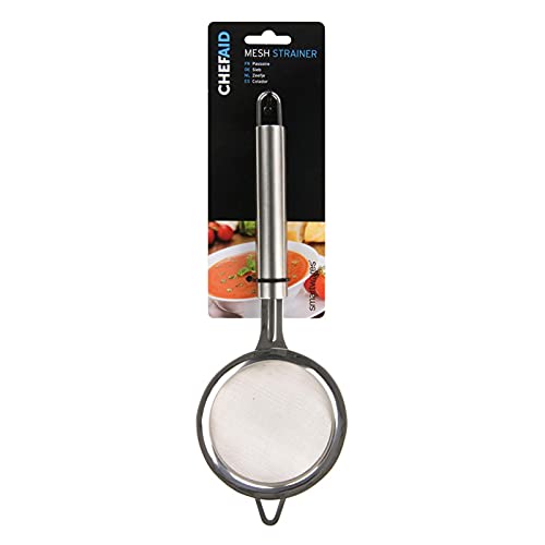 Chef Aid Edelstahl-Mesh-Sieb, ideal zum Aufbrühen und Servieren von Tee oder zum Filtern von Kräutern und Gewürzen von Chef Aid