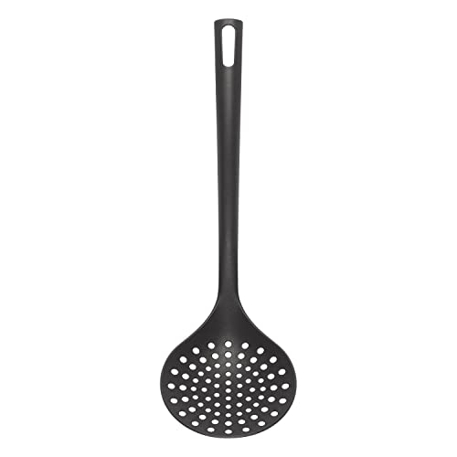 Chef Aid Nylon-Schaumlöffel, BPA-freies Küchenutensil für Antihaft-Pfannen, Schwarz von Chef Aid