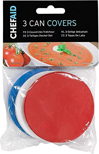 Chef Aid Standard-Dosendeckel, 3 Stück von Chef Aid