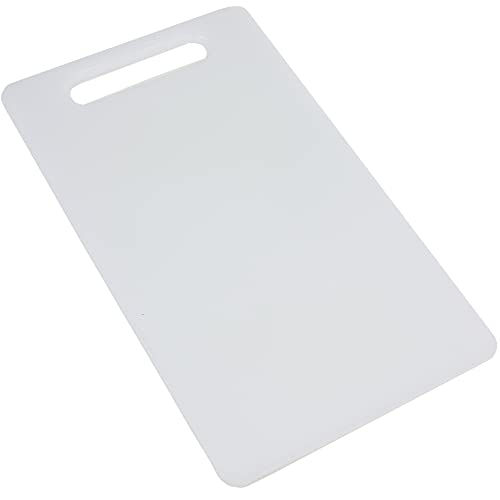 Chef Craft 21553 Basic Solid Plastic Schneidebrett, Kunststoff, Weiß von Chef Craft