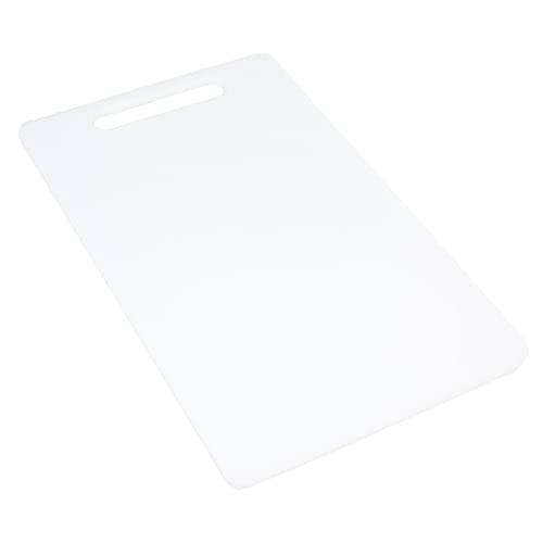 Chef Craft 21554 Basic Solid Plastic Schneidebrett, Kunststoff, Weiß von Chef Craft