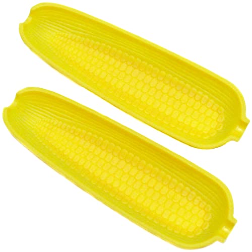 Chef Craft Select Maiskolbenformen, Kunststoff, 24,1 cm lang, 2-teiliges Set, Gelb von Chef Craft
