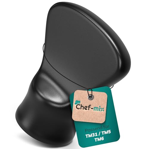 Chef-Mix Teigblume Messerdreher Ersatz für Vоrwerk Thermоmix Teiglöser Drehhilfe - Kunststoff Teigblume Thermоmix TM5 & Teiglöser TM6 - Zubehör für TM5 & Thermоmix TM5 Zubehör & Thermоmix Zubehör TM31 von Chef-Mix
