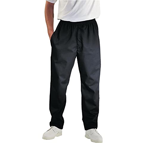 Chef Works A029-XXL Easyfit Pants, schwarz von Chef Works