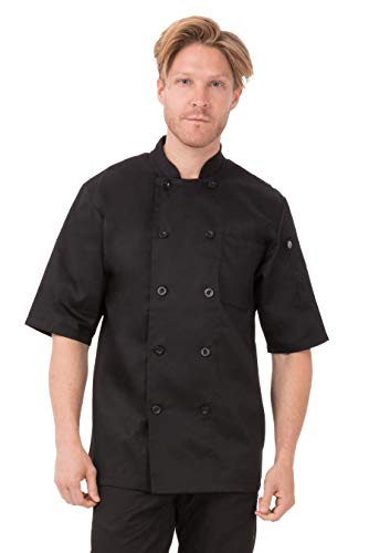 Chef Works Herren Chambery Chef Mantel (BLSS) von Chef Works