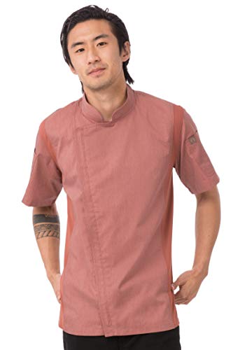 Chef Works Herren Bcsz009brim Kochjacke, Korallenrot, M EU Chef Works Herren Bcsz009brim Kochjacke, Korallenrot, M EU von Chef Works
