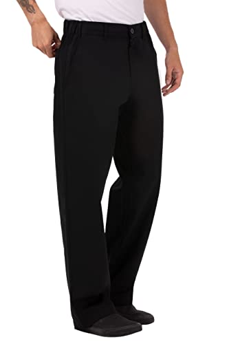 Chef Works Herren pserblks Kochhose, Schwarz, S EU von Chef Works