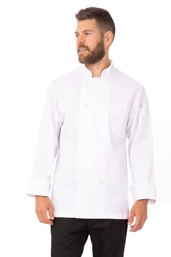 Chef Works Le Mans Chef Herrenmantel - Weiß - XX-Large Chef Works Le Mans Chef Herrenmantel - Weiß - XX-Large von Chef Works